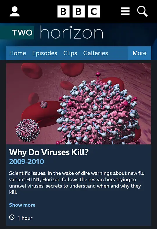 BBC纪录片《病毒为何致命 Why Do Viruses Kill 2010》英语中字 RMVB/228MB 病毒揭秘纪录片插图 BBC纪录片《病毒为何致命 Why Do Viruses Kill 2010》英语中字 RMVB/228MB 病毒揭秘纪录片插图